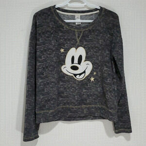 Disney Mickey Mouse XS grey long sleeve sweater